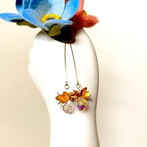 Anthro long earrings